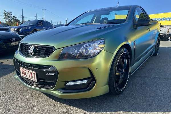 2016 Holden Ute SS Black VF Series II Rear Wheel Drive