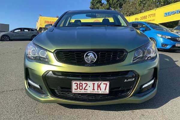 2016 Holden Ute SS Black VF Series II Rear Wheel Drive