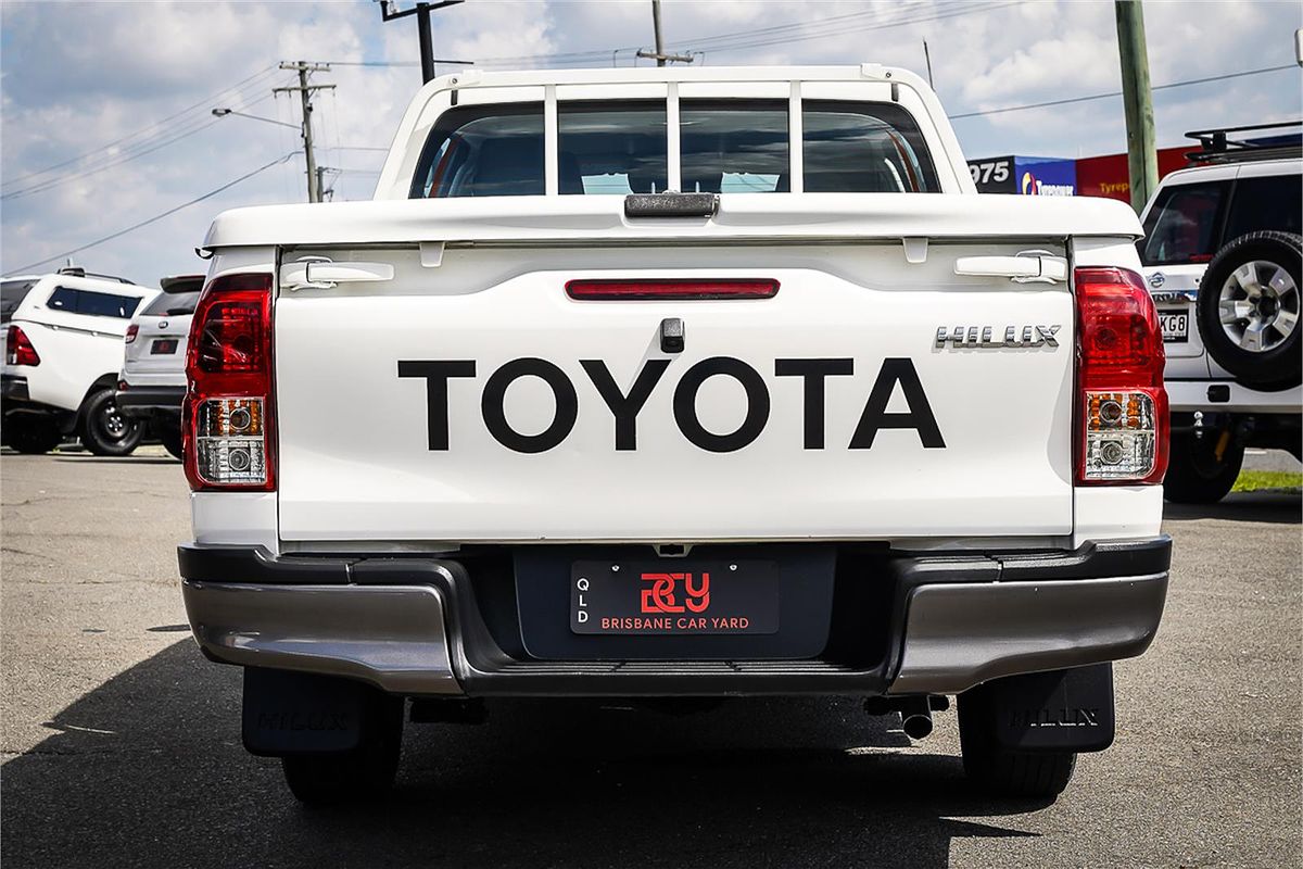 2019 Toyota Hilux Workmate TGN121R Rear Wheel Drive