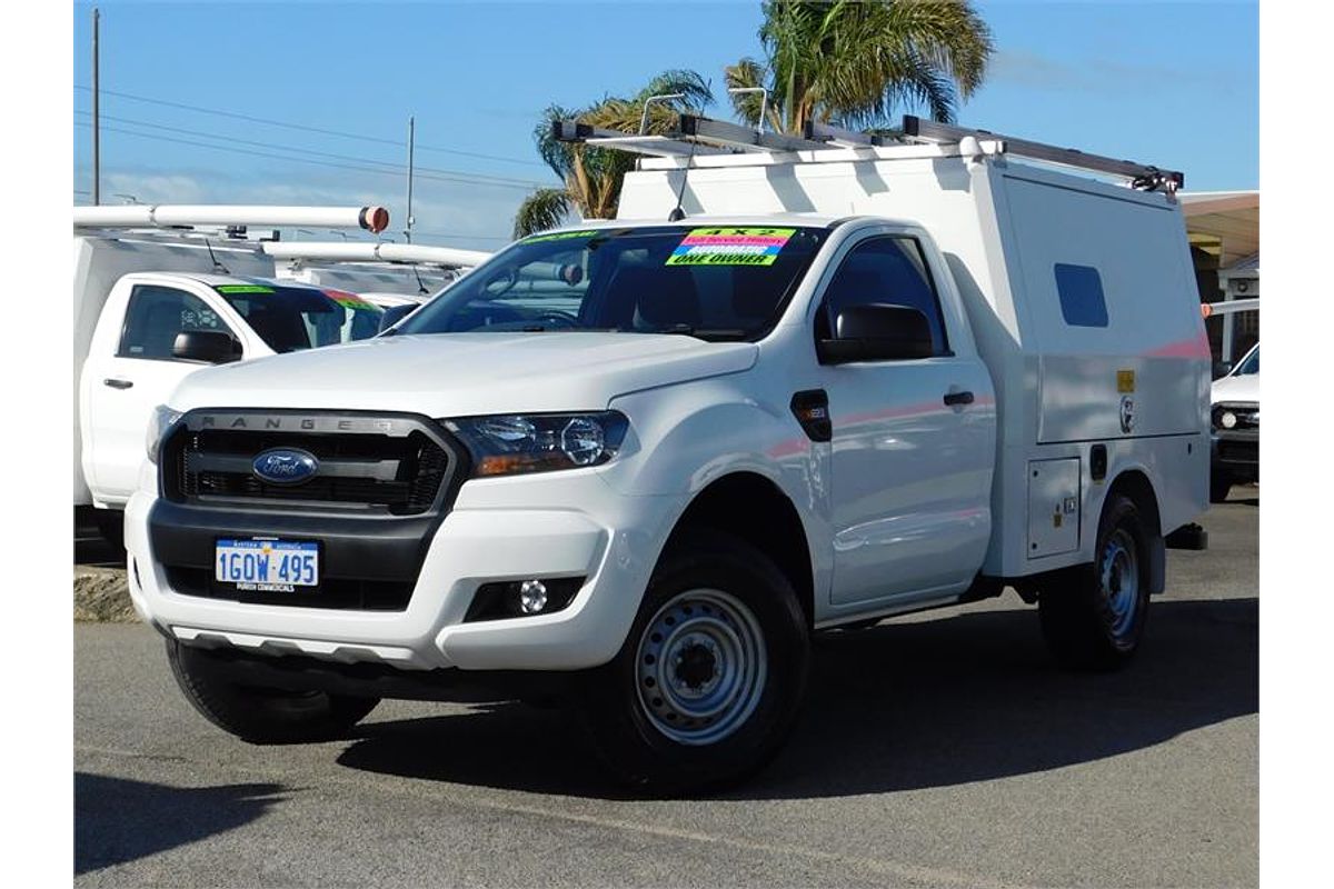 2018 Ford Ranger XL Hi-Rider PX MkII Rear Wheel Drive 2.2L