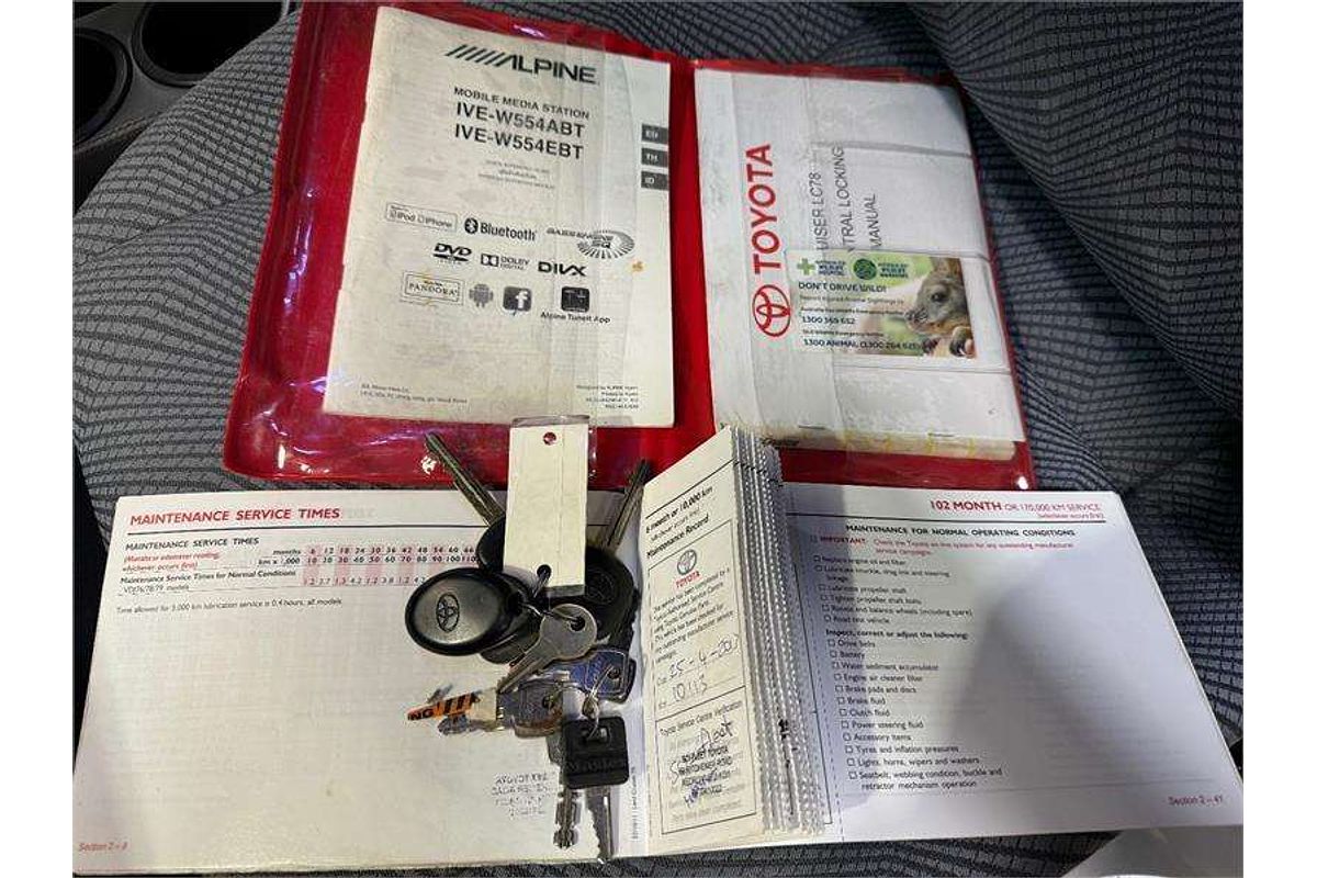 2012 Toyota Landcruiser GXL VDJ79R 4X4