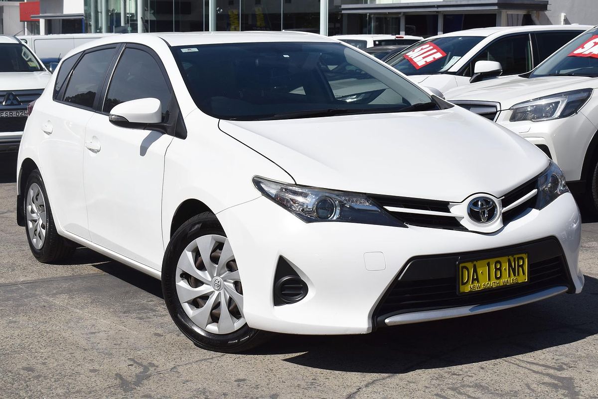 2013 Toyota Corolla Ascent ZRE182R