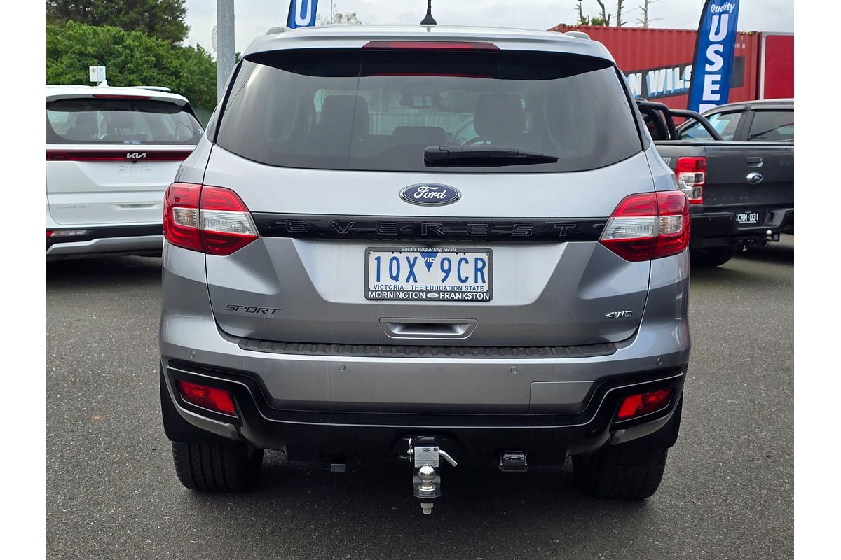 2019 Ford Everest Sport in Silver Used SUV Frankston VIC