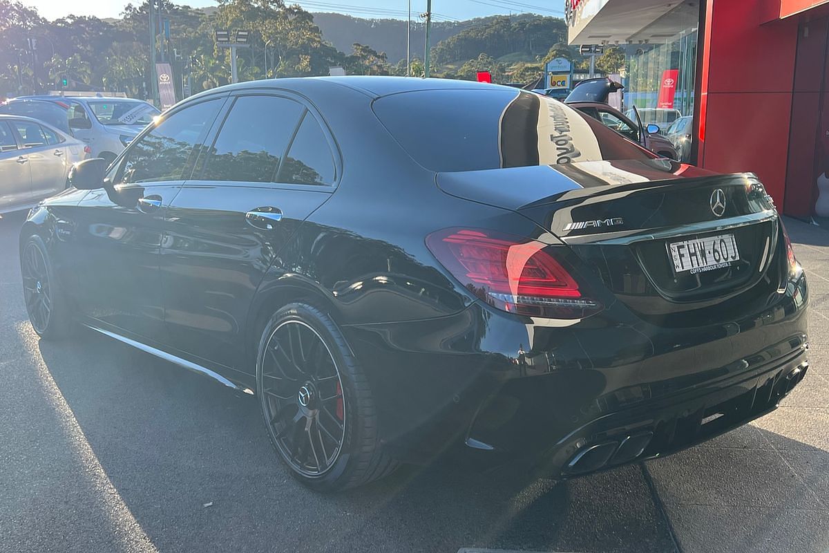 2020 Mercedes Benz C-Class C63 AMG S W205