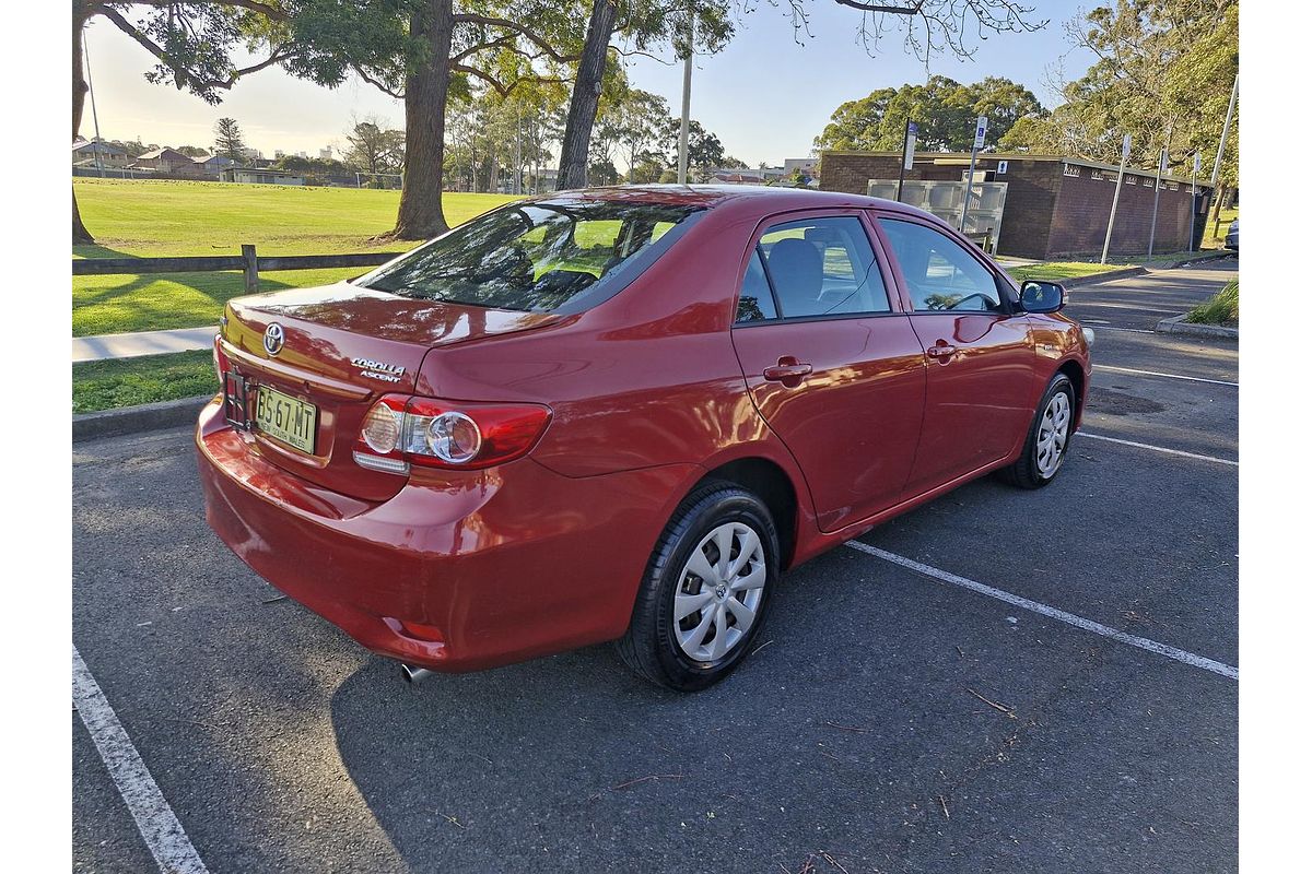 2010 Toyota Corolla Ascent ZRE152R