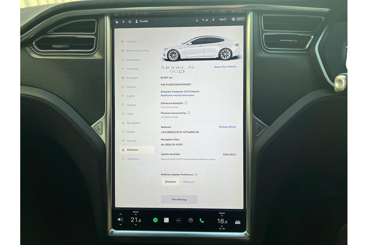 2017 Tesla Model S 90D