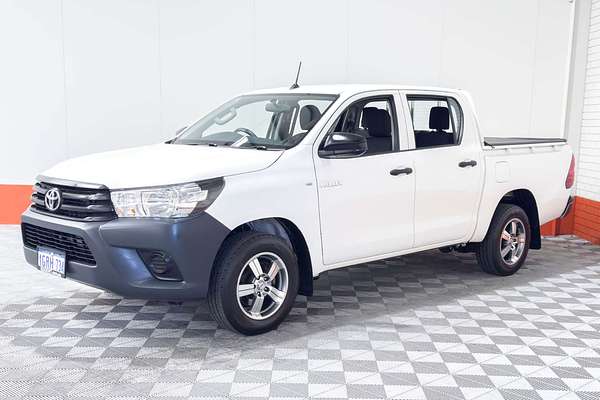 2018 Toyota Hilux Workmate TGN121R Rear Wheel Drive