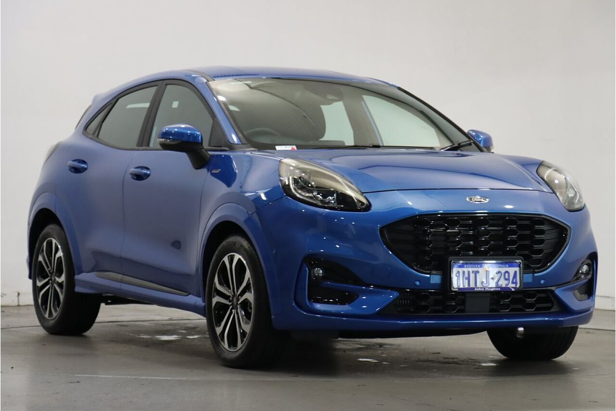 2022 Ford Puma ST Line in Desert Island Blue Used SUV Victoria Park WA