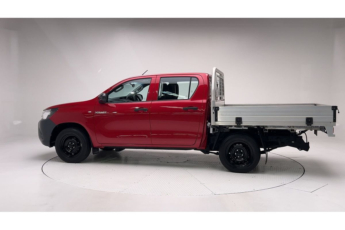 2018 Toyota Hilux Workmate TGN121R Rear Wheel Drive