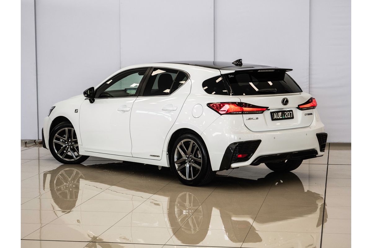 2018 Lexus CT CT200h F Sport ZWA10R