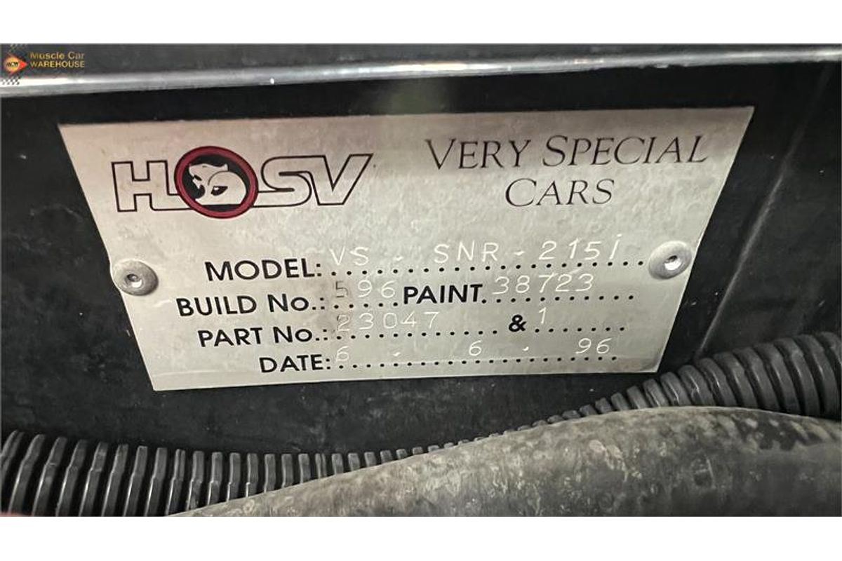 1996 HSV SENATOR 215i VS