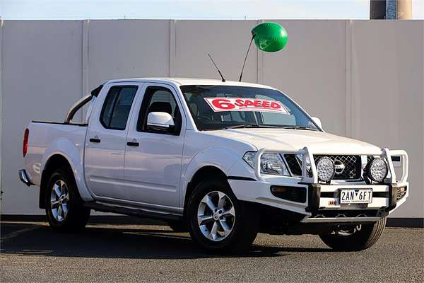 2014 Nissan Navara ST D40 Series 7 Rear Wheel Drive