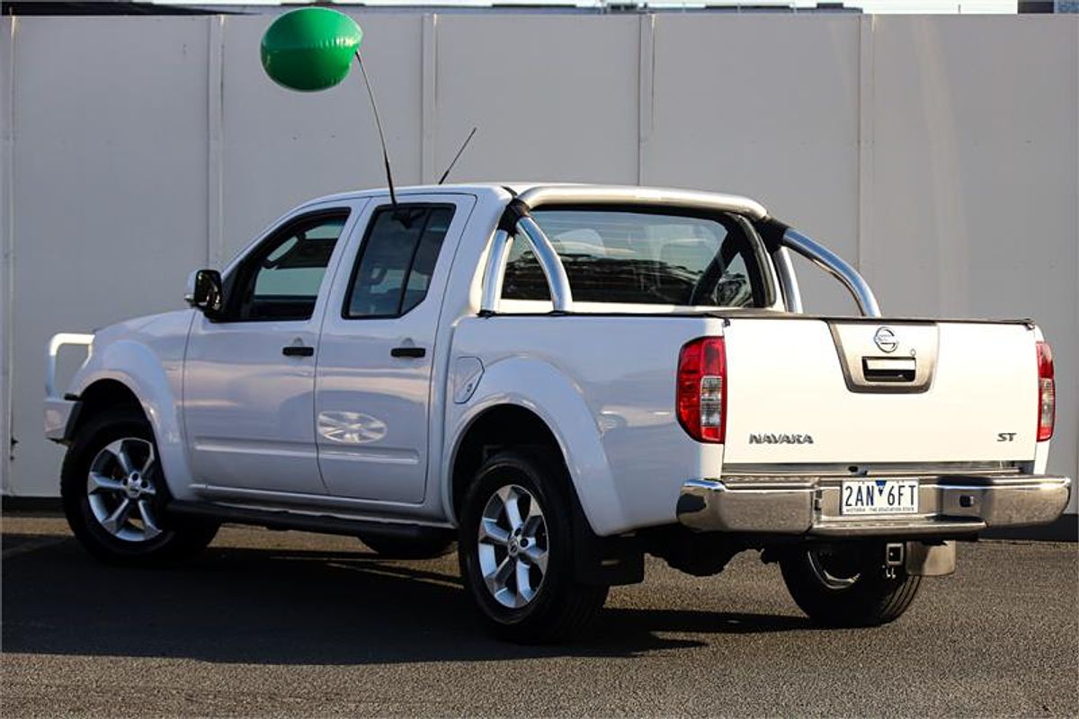 2014 Nissan Navara ST D40 Series 7 Rear Wheel Drive