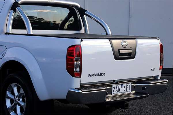 2014 Nissan Navara ST D40 Series 7 Rear Wheel Drive