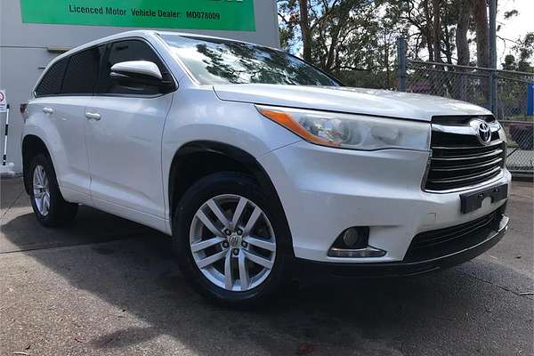 2014 Toyota KLUGER GX (4x4) GSU55R
