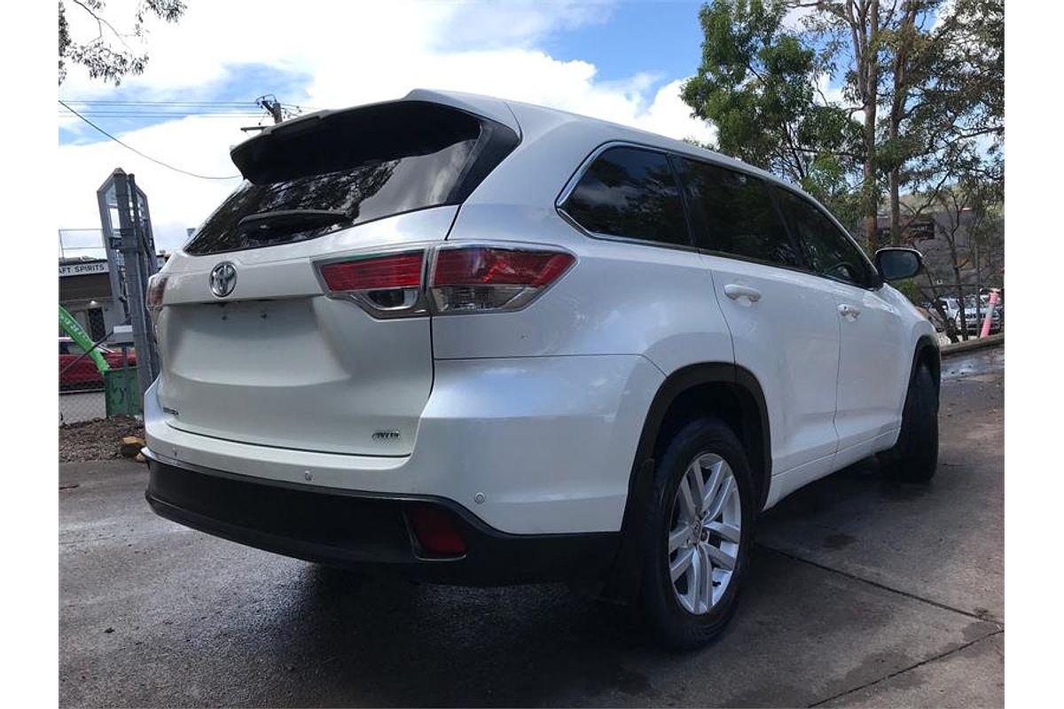 2014 Toyota KLUGER GX (4x4) GSU55R