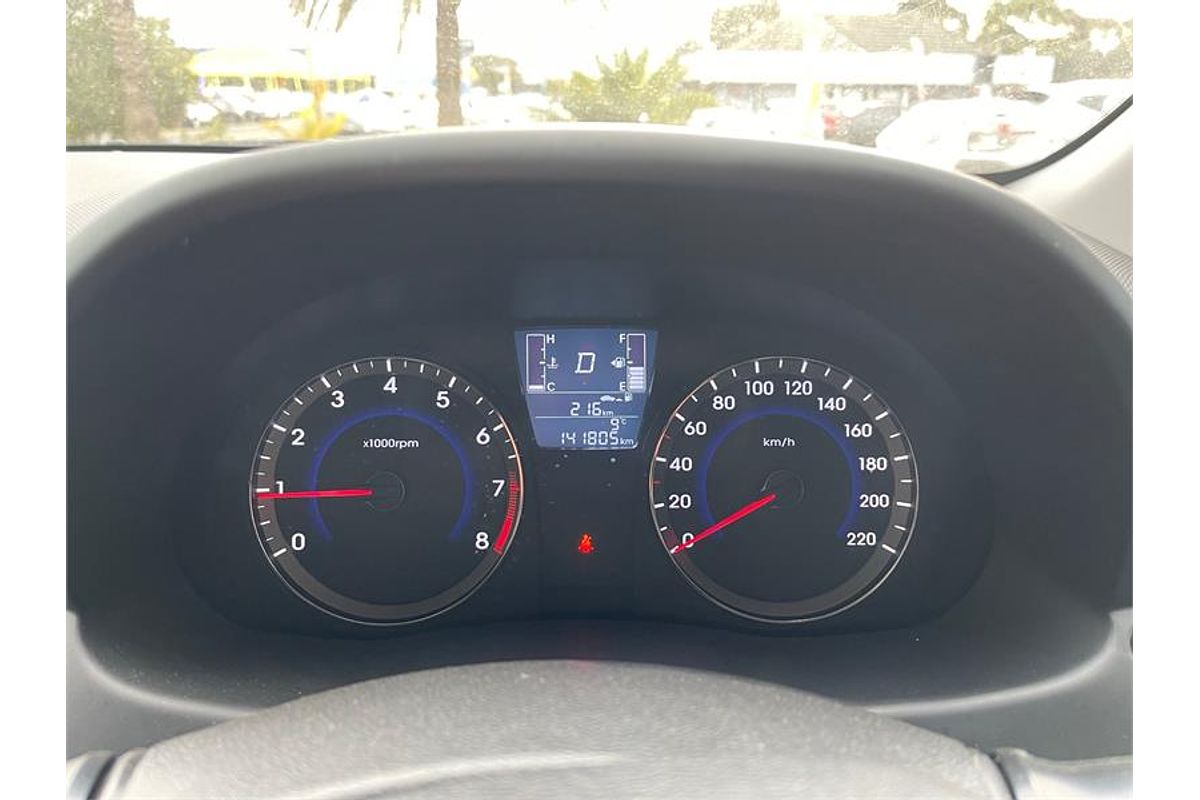 2016 Hyundai Accent SR RB4 MY16