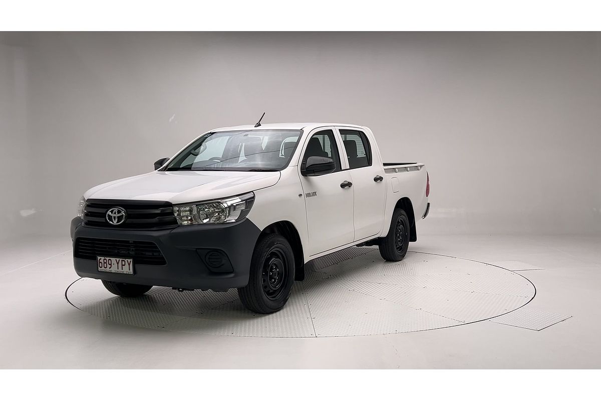 2018 Toyota Hilux Workmate TGN121R Rear Wheel Drive