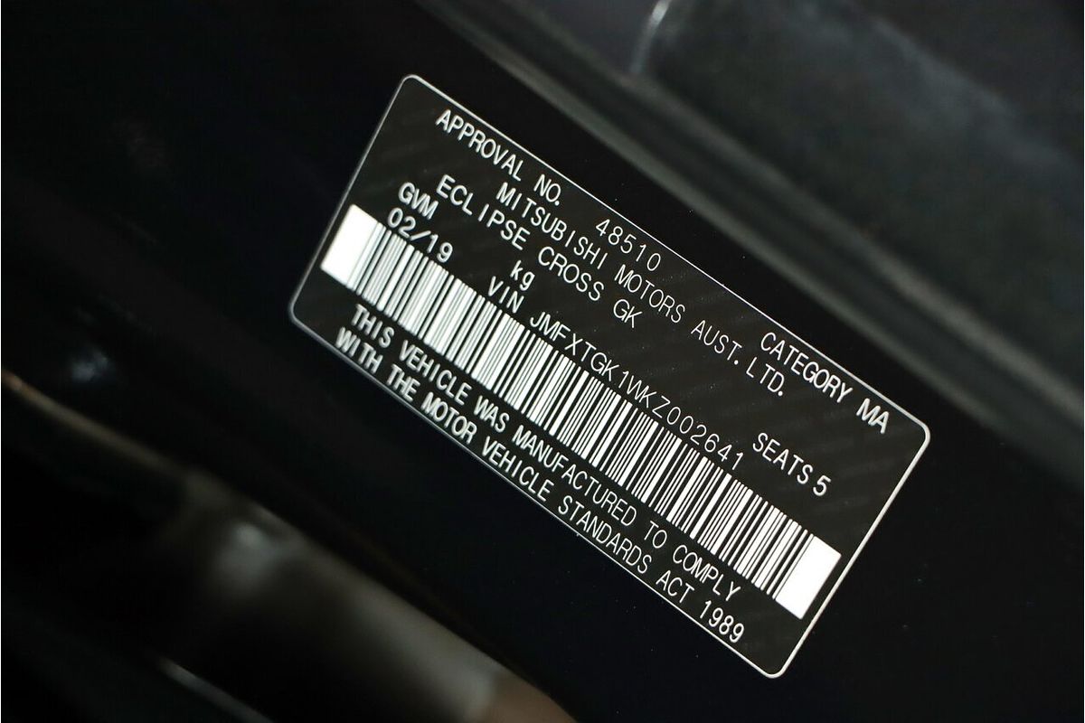 2019 Mitsubishi Eclipse Cross Exceed YA