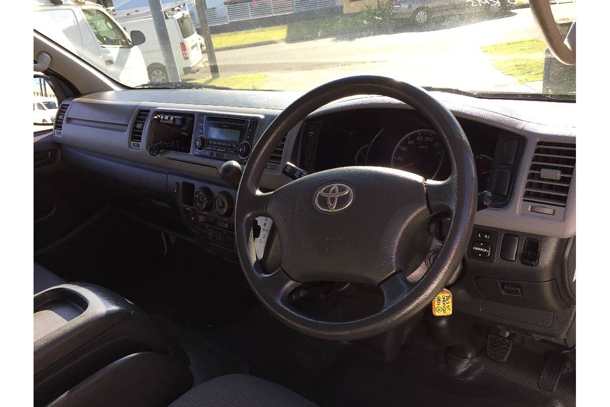 2013 Toyota Hiace COMMUTER KDH223R MY12 UPGRADE