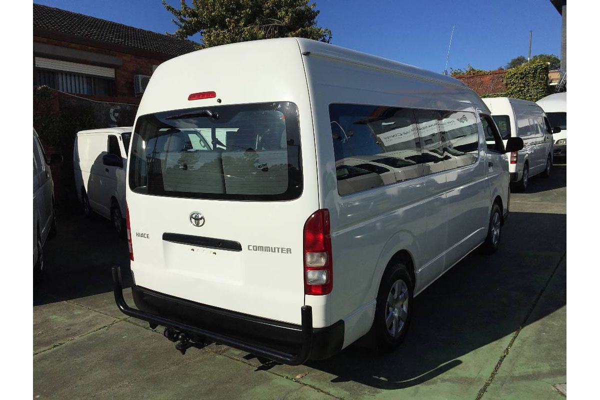 2013 Toyota Hiace COMMUTER KDH223R MY12 UPGRADE