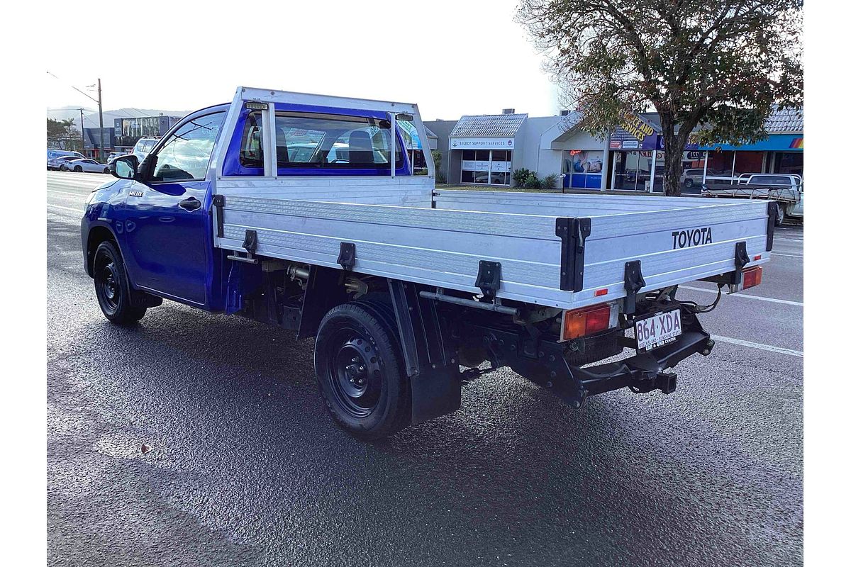 2017 Toyota Hilux Workmate TGN121R Rear Wheel Drive