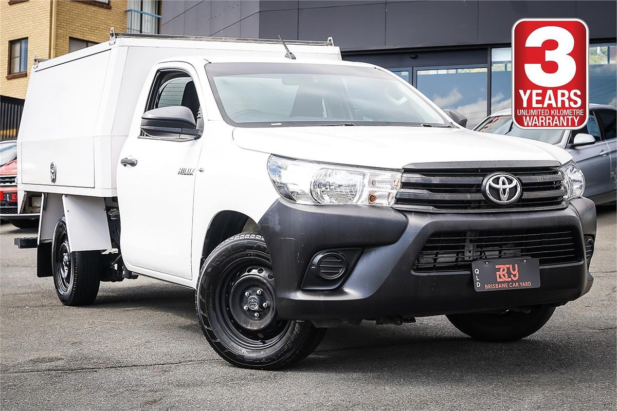 2018 Toyota Hilux Workmate GUN122R Rear Wheel Drive