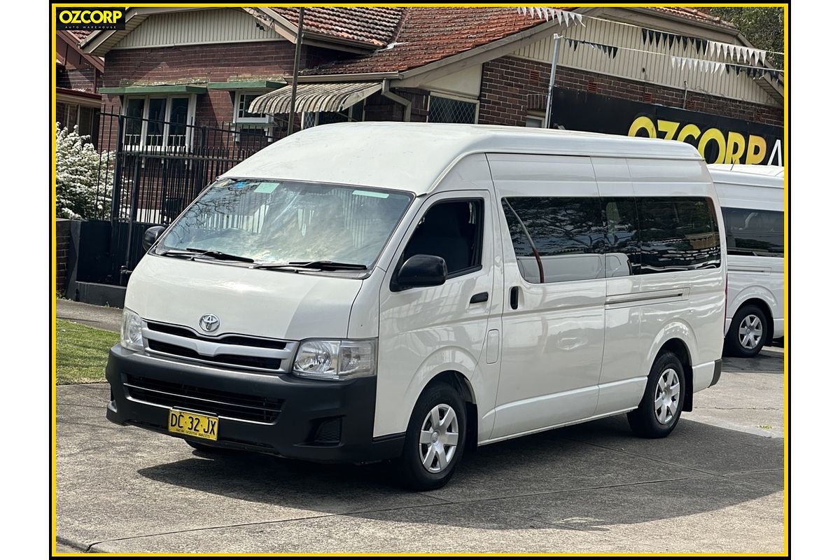 2012 Toyota HiAce Commuter KDH223R MY11 Upgrade