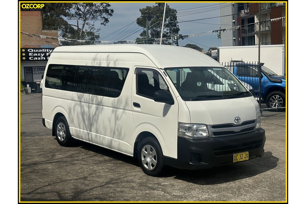 2012 Toyota HiAce Commuter KDH223R MY11 Upgrade