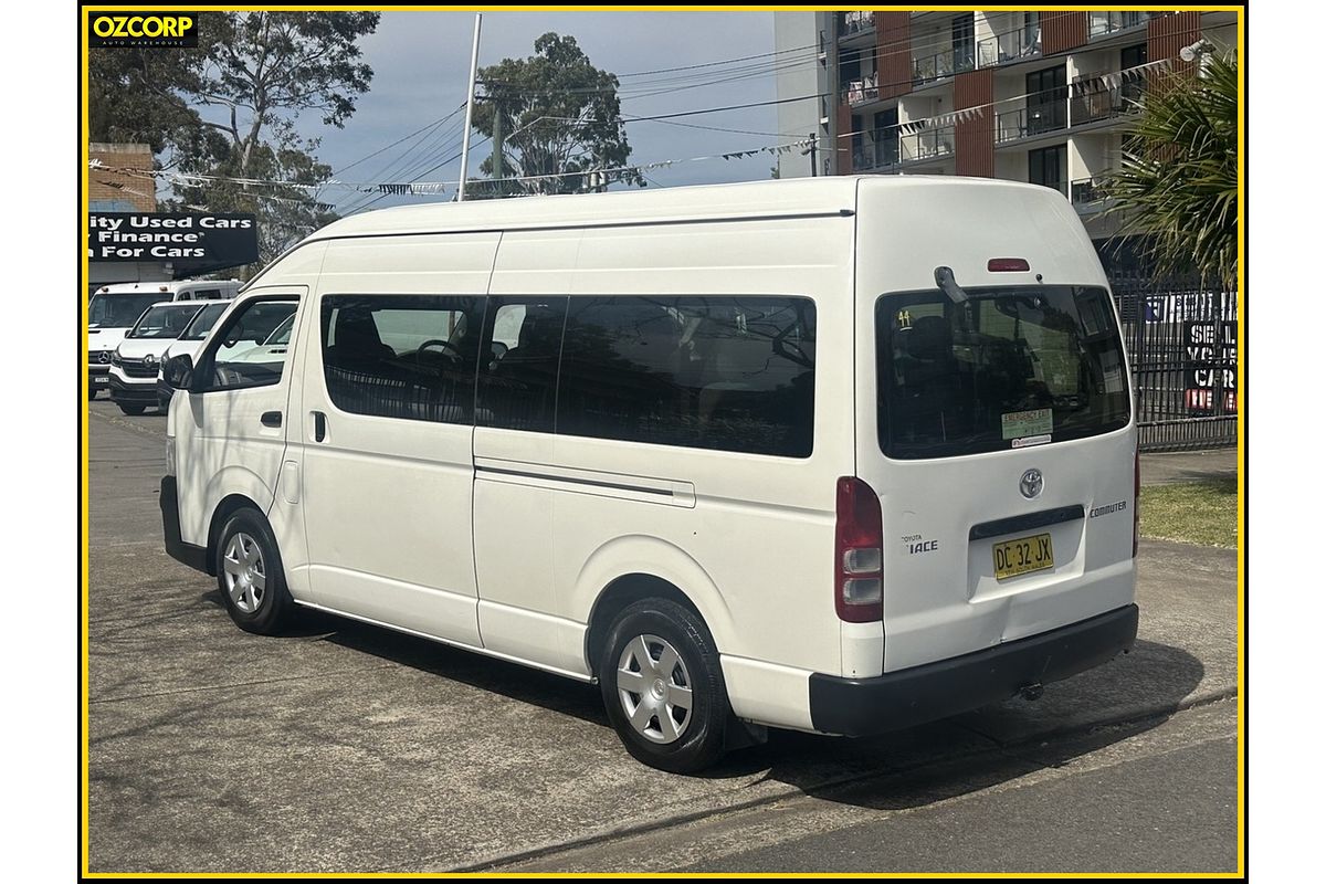2012 Toyota HiAce Commuter KDH223R MY11 Upgrade