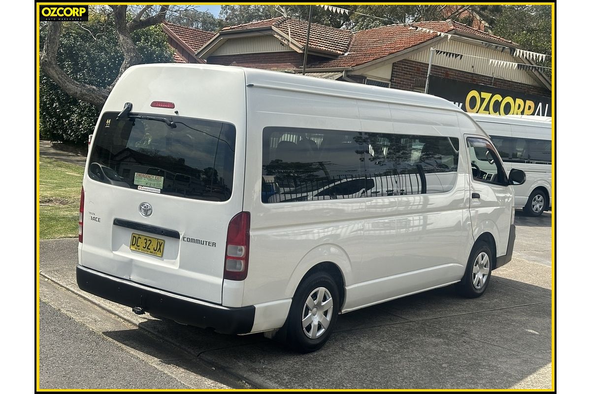 2012 Toyota HiAce Commuter KDH223R MY11 Upgrade