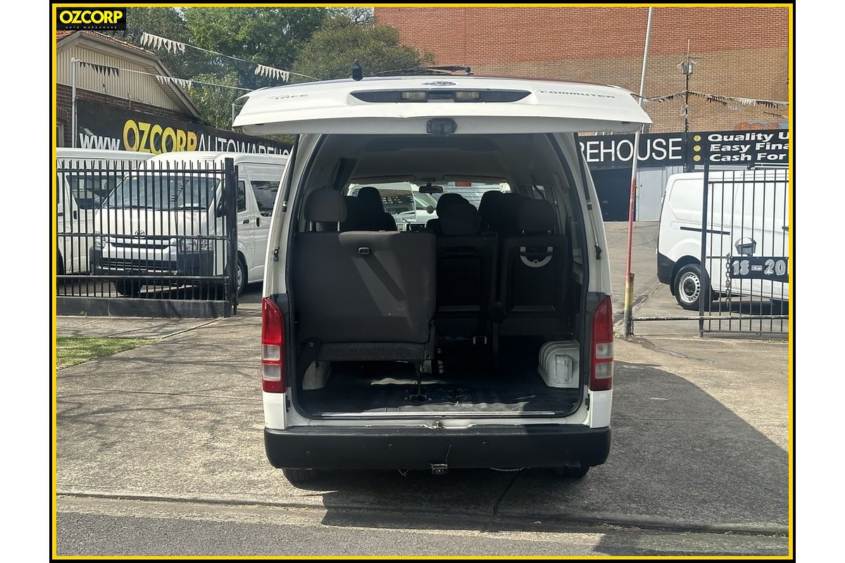 2012 Toyota HiAce Commuter KDH223R MY11 Upgrade