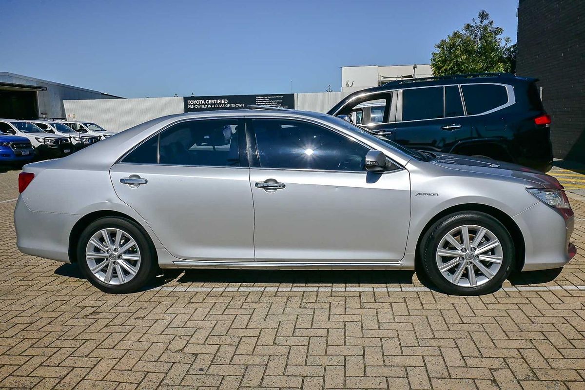2013 Toyota Aurion Presara in Silver Pearl Used Sedan Morley WA