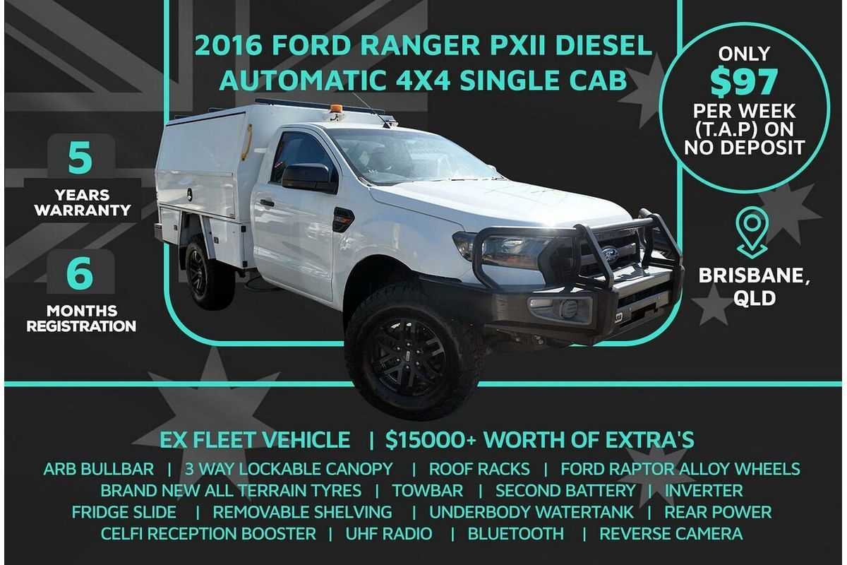 2016 Ford Ranger XL PX MkII 4X4