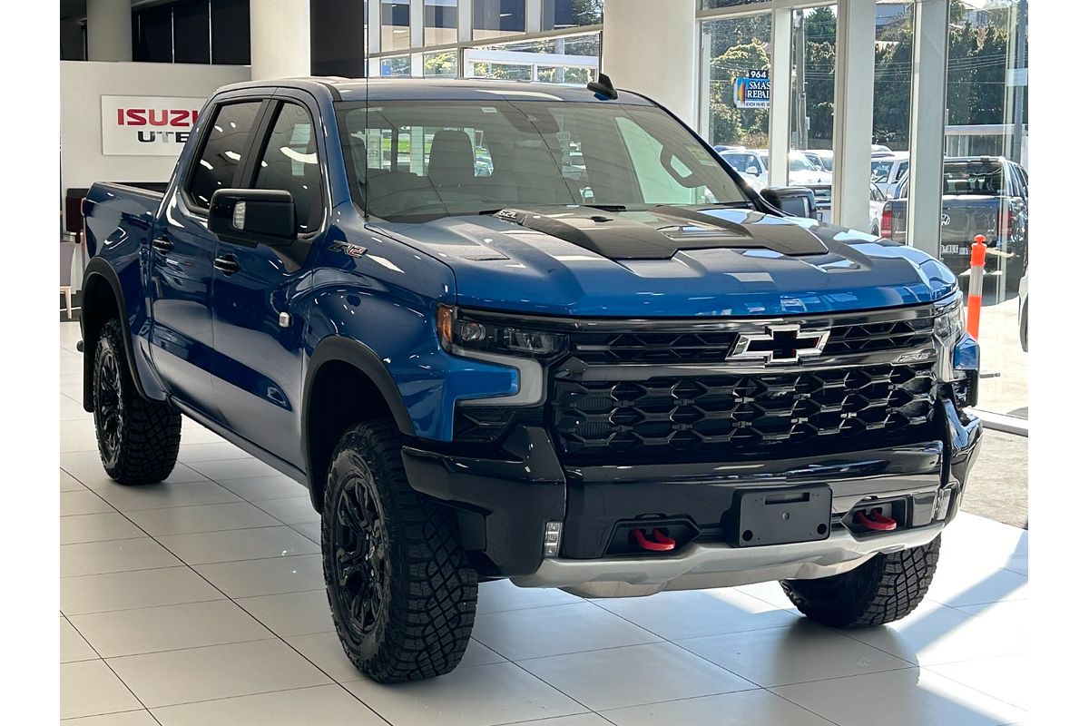 2024 Chevrolet Silverado 1500 ZR2 W/Tech Pack in Glacier Blue Metallic ...