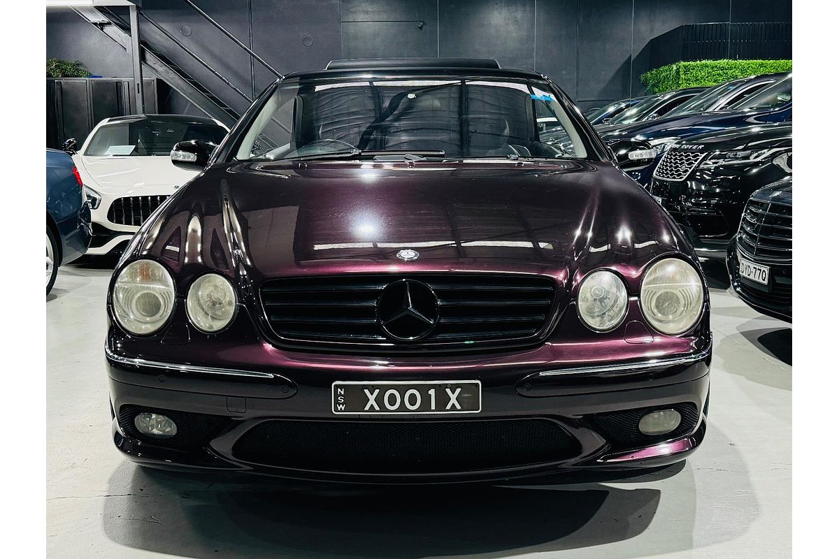 2002 Mercedes-Benz CL-Class CL55 AMG C215