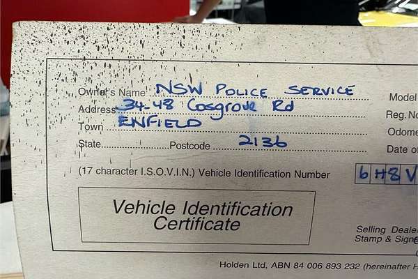 2002 Holden Commodore Executive VX II