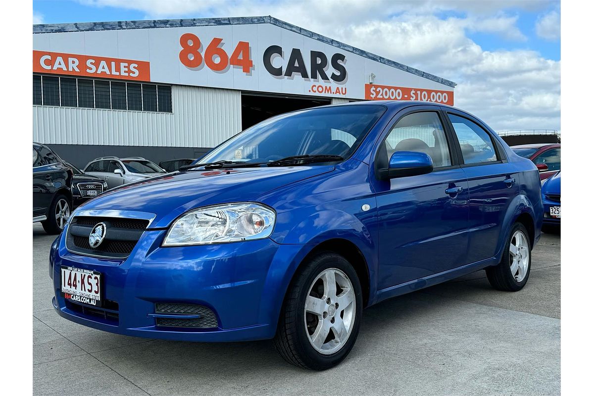 2006 Holden BARINA in HORIZON BLUE Used Sedan Hamilton BRISBANE QLD