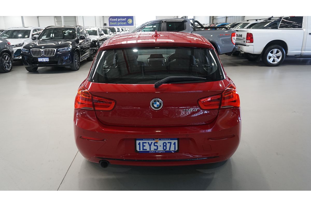 2016 BMW 1 Series 118d M Sport F20 LCI