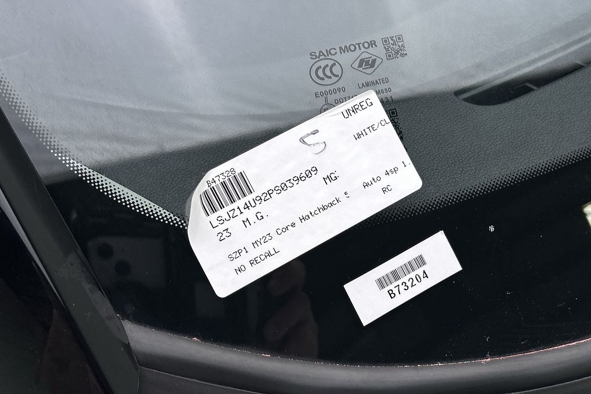 2023 MG MG3 Core