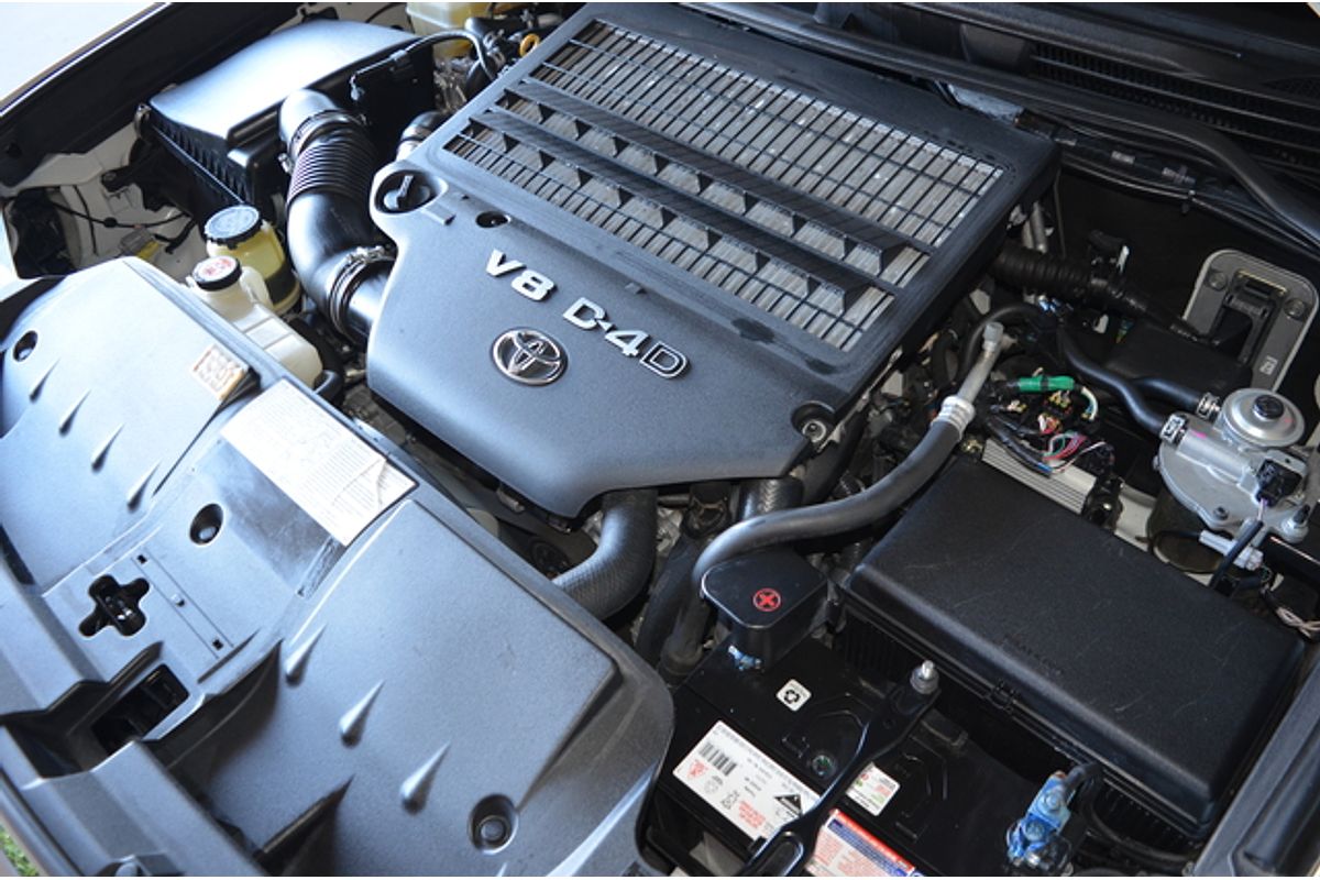 2018 Toyota Landcruiser VX in Crystal Pearl Used SUV Gladstone