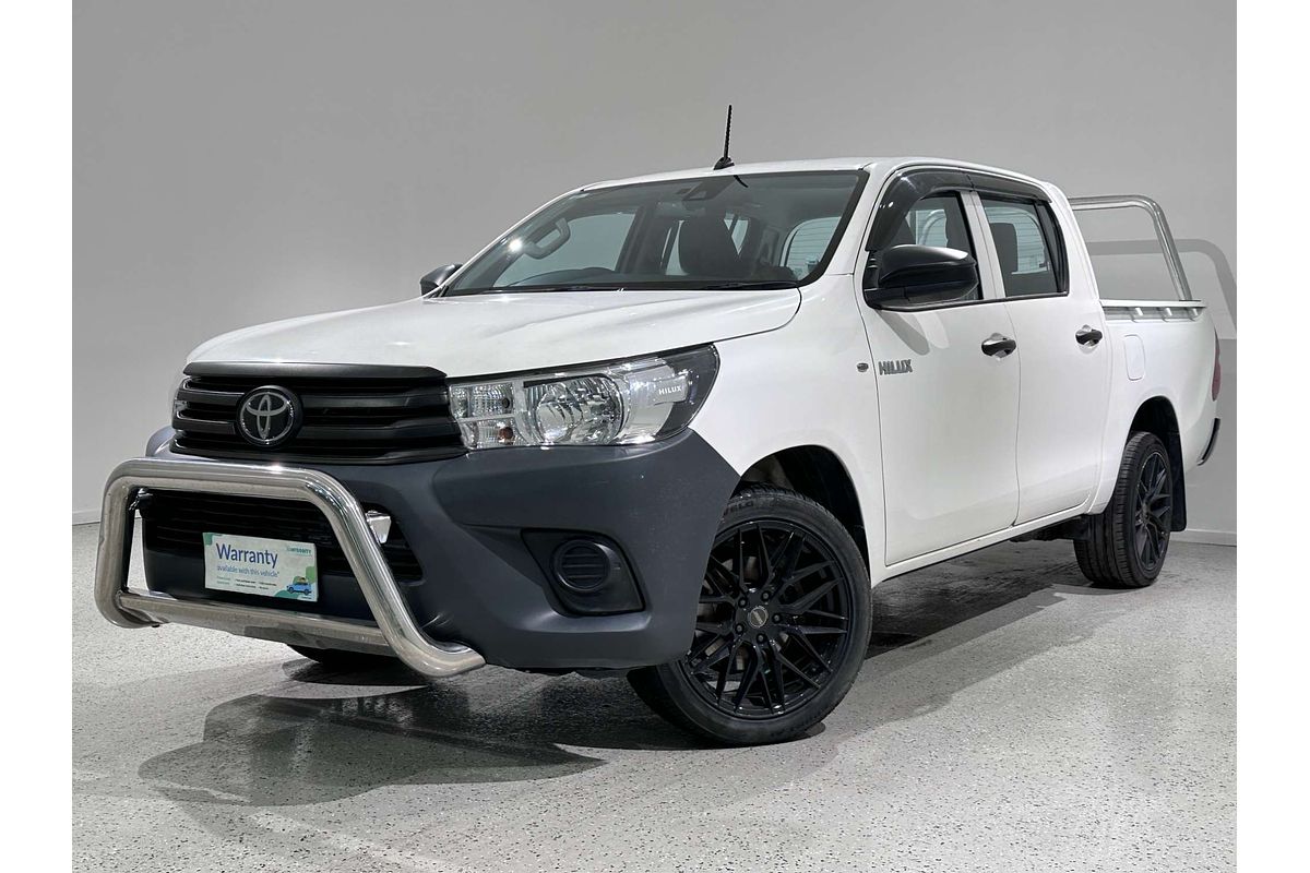 2019 Toyota Hilux Workmate TGN121R Rear Wheel Drive