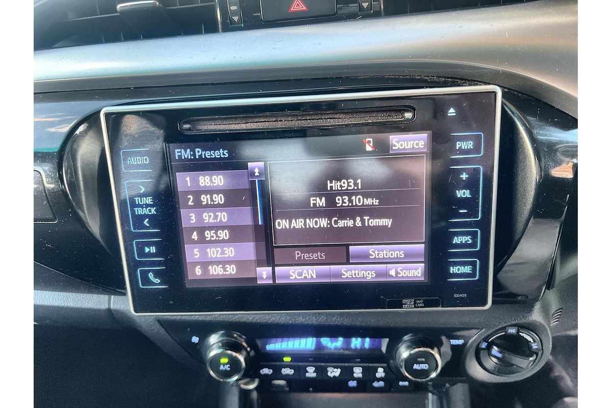 2018 Toyota Hilux SR5 GUN126R 4X4