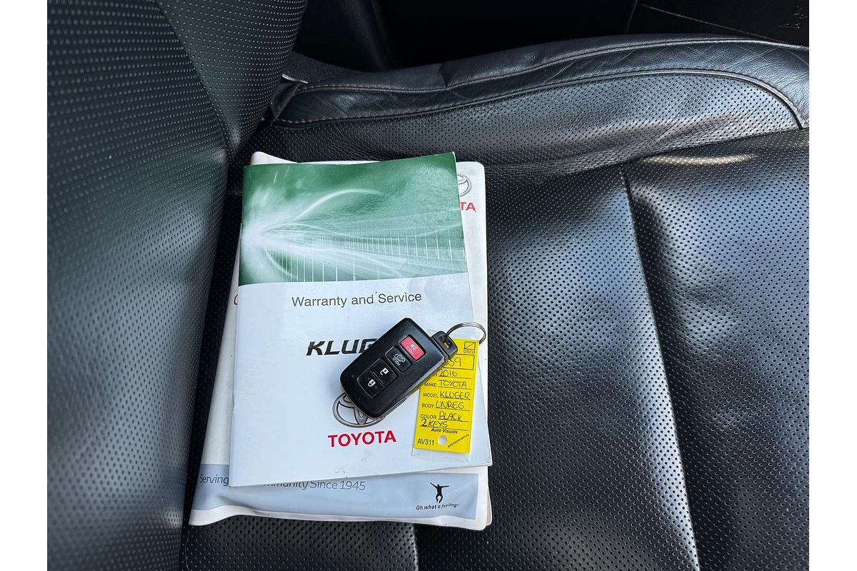 2016 Toyota Kluger Grande GSU55R