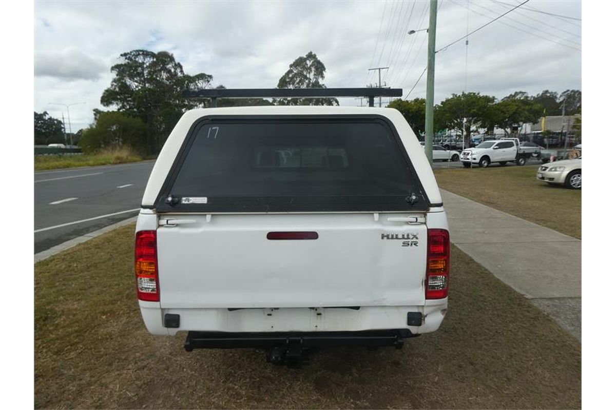 2010 Toyota Hilux SR GGN15R Rear Wheel Drive