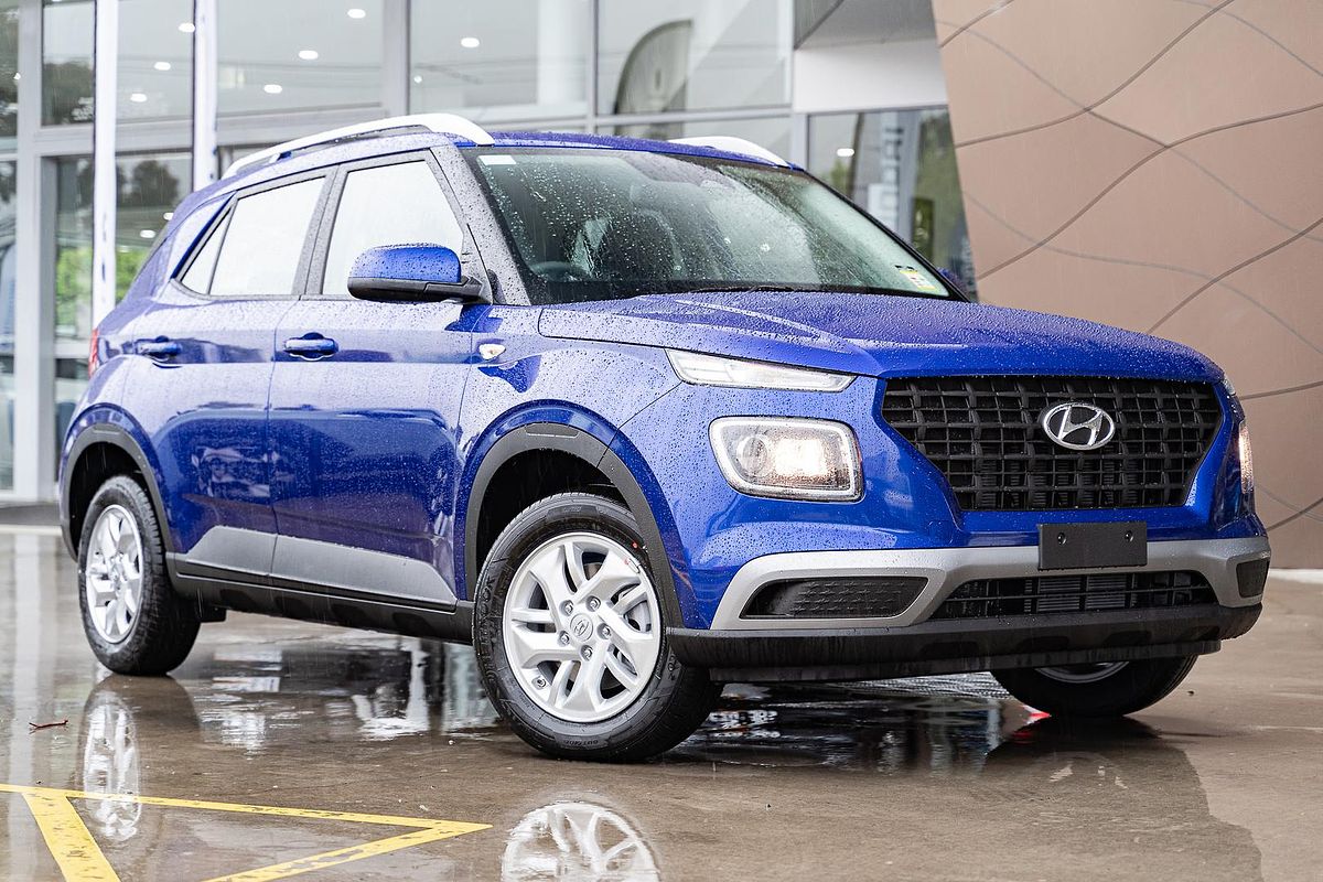 SOLD 2024 Hyundai Venue in Blue | New SUV | Cranbourne VIC