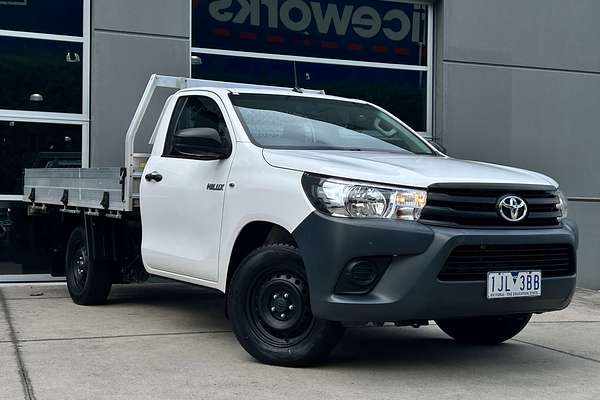 2016 Toyota Hilux Workmate TGN121R Rear Wheel Drive