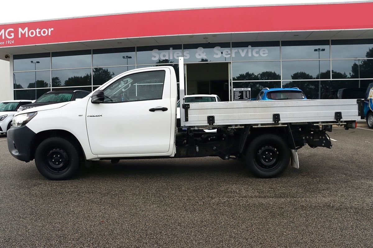 2016 Toyota Hilux Workmate TGN121R Rear Wheel Drive