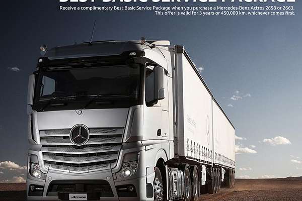 2023 Mercedes Benz Actros 2663