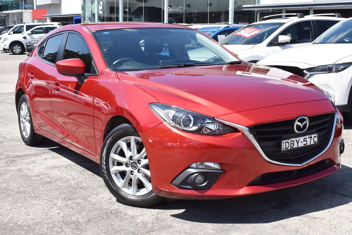 SOLD 2015 Mazda 3 Maxx in Red Used Hatch Albion Park Rail NSW
